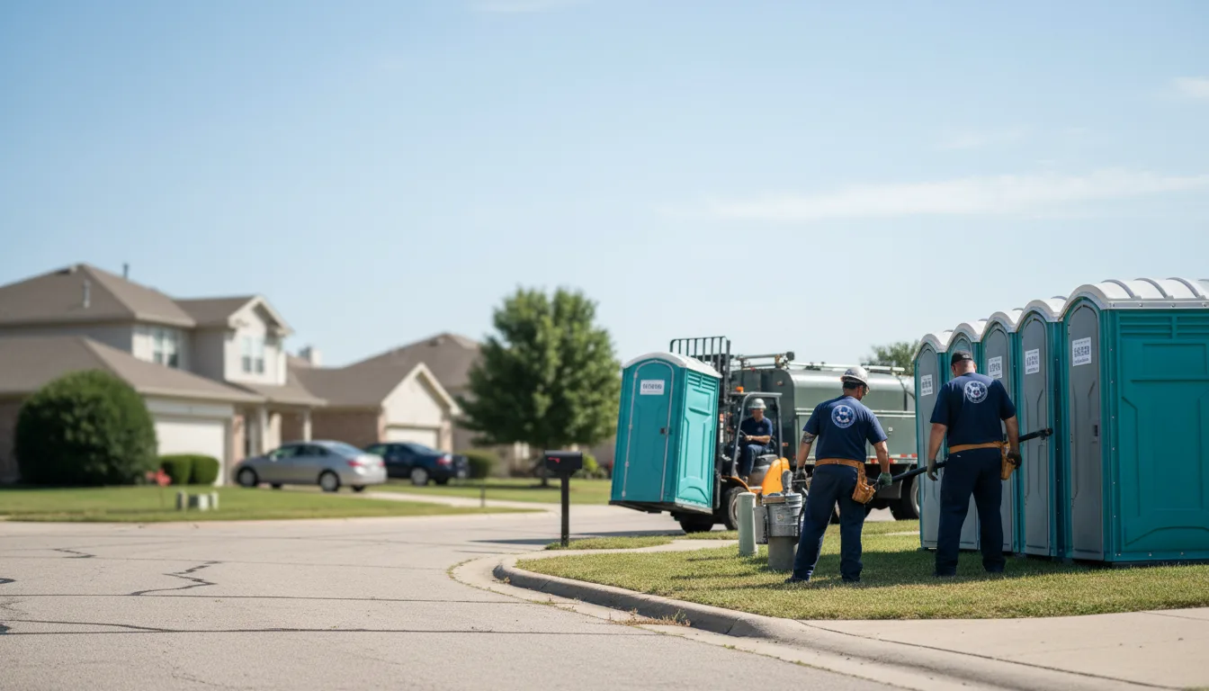 Porta Potty Rental in Plainfield, IL near me